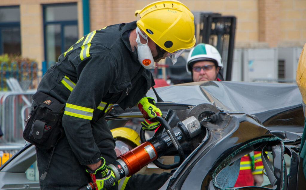 Image of vehicle extrication challenge